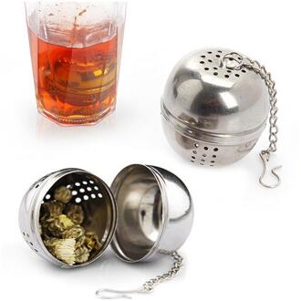 Rvs Thee-ei Bal Thee Leaf Spice Zeef Mesh Filter Kookgerei Keuken Accessoires