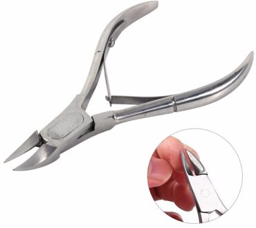 Rvs Toe Nail Cuticle Schaar Tang Vinger Ingegroeide Nagelknipper Manicure Pedicure Trimmer Nail Art Manicure Tool