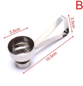 Rvs Topper Shell Cutter Opener Gekookt Ruwe Ei Open Creatieve Keuken Tool B