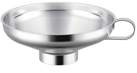 Rvs Trechter Brede Mond Trechter Filter Olielek Grote Diameter Blik Olie Wijn Keuken Koken Gereedschap Keuken Benodigdheden