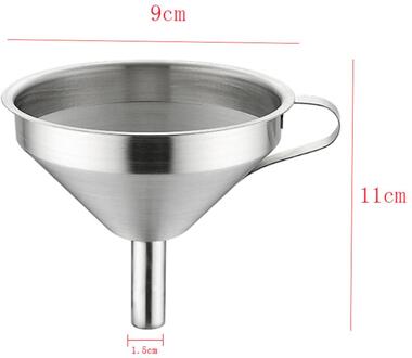 Rvs Trechter Keuken Olie Vloeistof Trechter Metalen Bar Wijn Heupfles Trechter Kleine Mond Trechters Voor Vullen Heupfles 4