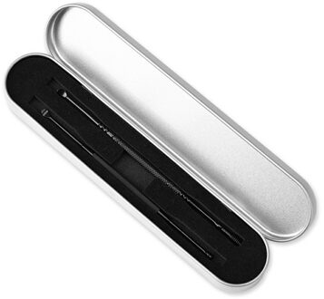 Rvs Tweekoppige Spiraal Oor Lepels Oorbeschermers Oor Pick Oor Picking Tool Oor Lepel Set