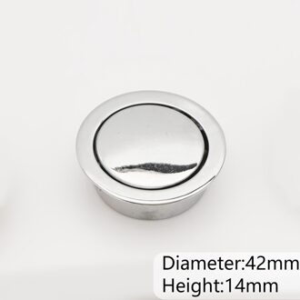 Rvs Verborgen Deurgrepen Verzonken Flush Pull Privacy Onzichtbare Deurknop Anti-Diefstal Schijf Ring Handvat Home Hardware 7