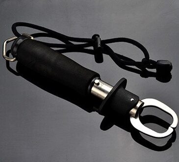 Rvs vis gripper Vis Lip Controle met Weegschaal & Heerser Vissen Tool Karpervissen Klem Tackles C met Scale