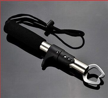 Rvs vis gripper Vis Lip Controle met Weegschaal & Heerser Vissen Tool Karpervissen Klem Tackles D