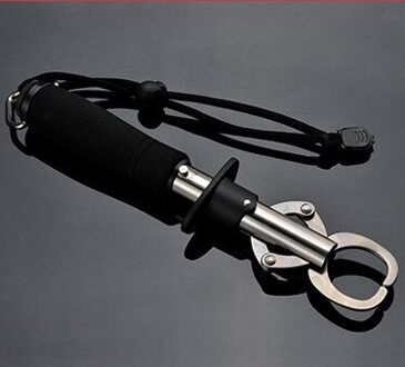 Rvs vis gripper Vis Lip Controle met Weegschaal & Heerser Vissen Tool Karpervissen Klem Tackles E met Scale
