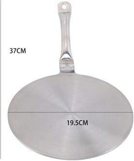 Rvs Warmte Diffuser Inductie Plaat Adapter Converter Gas Elektrische Fornuis Plaat 20 #22 #24 # zilver 20