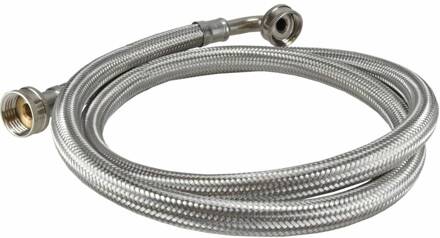 RVS Wasmachine Aanvoerslang Rexha 150 cm Aqua Splash