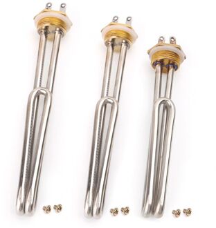 Rvs Water Verwarming Buis Booster Elektrische Element Voor Waterkoker/Heater 2KW
