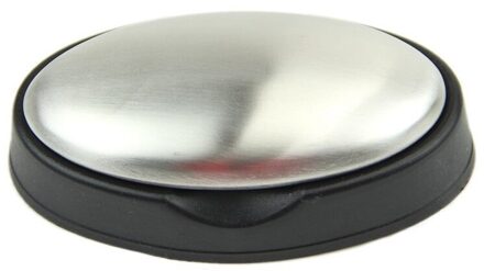 Rvs Zeep Hand Wegwerken Geur Geur Ontgeuringsinstallatie Houder Meegeleverd (88Mm X 46Mm X 19Mm)