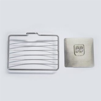 Rvs Zeepbakje Badkamer Opslag Zeep Rack Plaat Doos Container Muur Opslag Rack Holder