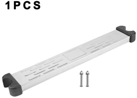 Rvs Zwembad Pedaal Vervanging Ladder Rung Stappen Anti Slip Accessoires Hr wit 1stk