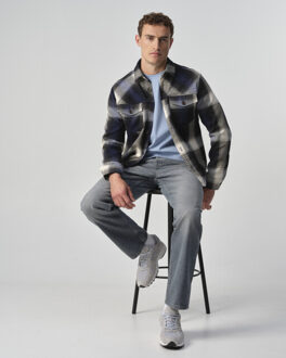 Rylee overshirt Blauw - XL