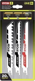 Ryobi 5132002813 Sabelzaagbladenset 3-delig