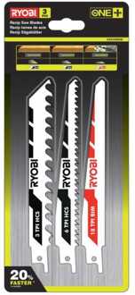 Ryobi 5132002813 Sabelzaagbladenset 3-delig