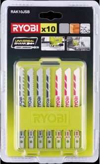 Ryobi Box 10 bladen voor decoupeerzaag 102 mm