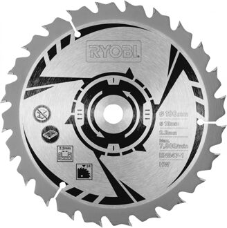 Ryobi CSB190A1 | 1 Cirkelzaagblad compatibel met RWS1250/1400/1600 en RCS1400/1600 - 5132002580 - 5132002580