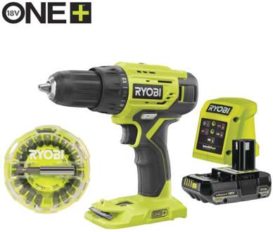 Ryobi R18DD4-1C20CO | ONE+ Boormachine (1x2.0Ah) - 5133006163