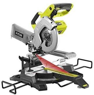 Ryobi R18MS216-0 | ONE+ | 18V | Li-ion | accu afkortzaag | body | 216mm | Zonder accu's & Lader 5133003597