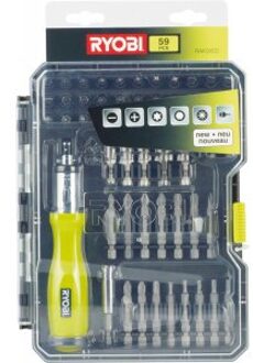 Ryobi RAK59SD | 59-delig Schroevendraaierset - 5132002251 - 5132002251