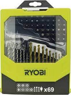 Ryobi RAK69MIX Boor/schroefbitset (69-delig)