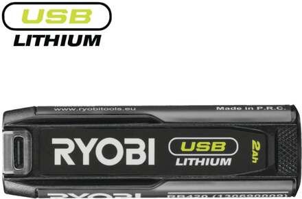 Ryobi RB420 | USB Lithium 4V 2.0Ah accu - 5133005882