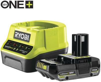 Ryobi RC18120-120C | ONE+ 18V 1x 2.0Ah accu en laderset - 5133005090