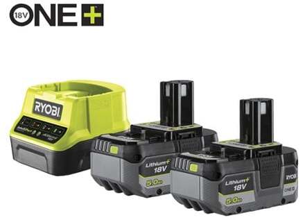 Ryobi RC18120-240X | 2 x 4.0Ah Lithium+ accu en lader 5133005092
