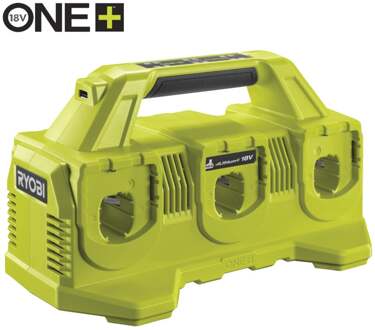 Ryobi RC18640 | ONE+™ 18V 6-poorts lader - 5133005805