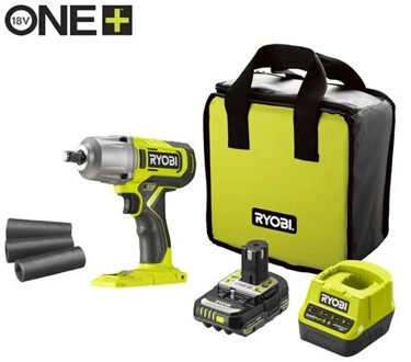 Ryobi RIW18-1C20SA3 | ONE+ 18V | Accu 3-standen Slagmoersleutel | inclusief accu en lader 5133005664
