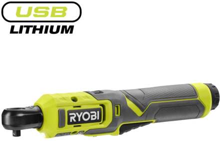 Ryobi RR14W4-0 | USB Lithium 4V accu 1/4" Ratelsleutel (excl. accu) - 5133006311