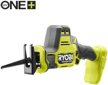 Ryobi RRS18CBL-0 | ONE+ 18V Brushless Accu eenhandige reciprozaag (excl. accu) - 5133006498