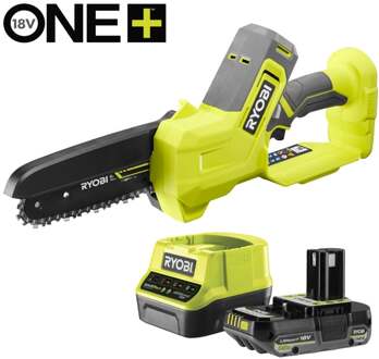 Ryobi RY18PS15A-120 | ONE+ 18V Accu 15cm Snoeikettingzaag (inlc. 1x2.0Ah accu) - 5133006554
