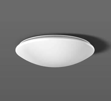 RZB Flat Polymero plafondlamp aan/uit 21W 36cm 830 opaalwit