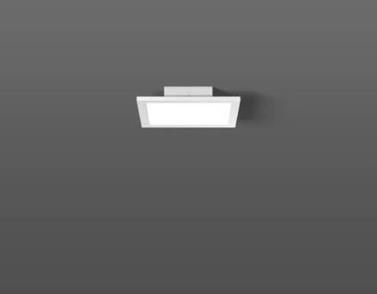 RZB Sidelite ECO plafond 29,5 x 29,5 cm opaal 3.000 K wit