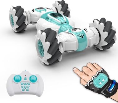 S-012 RC Stunt Car 2.4GHz 4WD Remote Control Watch Gesture Sensor Deformable Electric Toy Cars