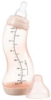 S-fles natural 250 ml Blossom Roze