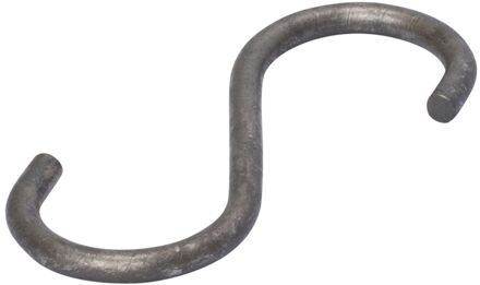 S-haak 28mm Gegalvaniseerd Staal 3pcs