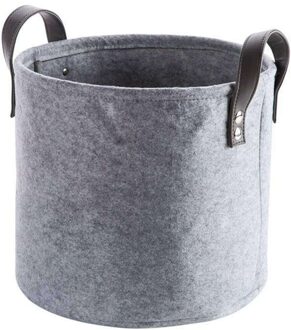 S/L Maat Voelde Opslag Mand Bin Met Handvatten Slaapkamer Closet Speelgoed Wasserij Opslag Mand Opslag Bin