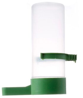 S/L Vogel Drinker Voedsel Feeder Waterer Clip Voor Volière Valkparkiet Lovebirds 140ml