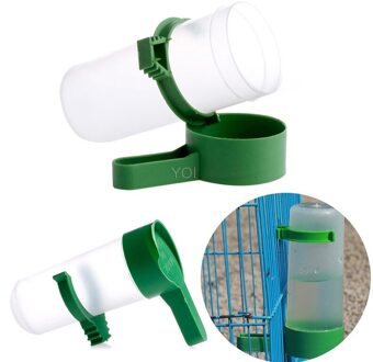 S/L Vogel Drinker Voedsel Feeder Waterer Voor Budgie Volière Vinken Kanarie Anti Algen-1