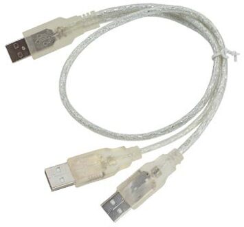 S-LINK SL-U32 Usb 2.0 Am Naar Am X2 Data Hdd Kabel