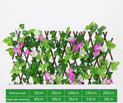S/M Kunstmatige Blad Tuin Hek Screening Roll Uv Vervagen Beschermd Privacy Kunstmatige Hek Muur Landschapsarchitectuur Ivy Tuin hek