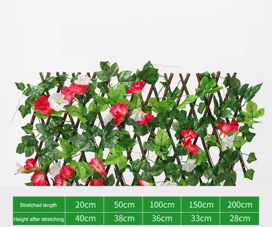 S/M Kunstmatige Blad Tuin Hek Screening Roll Uv Vervagen Beschermd Privacy Kunstmatige Hek Muur Landschapsarchitectuur Ivy Tuin hek