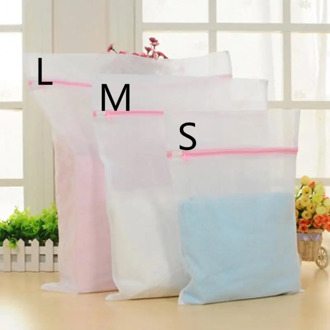 S/M/L Laundry Care Washing Bag Portable Coarse Mesh Flexible Filter Mesh Bathroom Washing Machine Classification Laundry Bag
