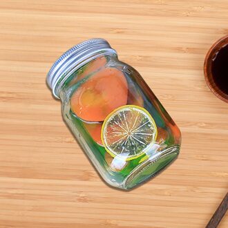 S/M/L Mason Jar Glazen Beker Drank Mok Met Deksel Stro Zomer Ijs Fruit Koud Drinken potten Sap Cup Icecream Jar # Yj