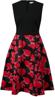 s.Oliver Bloemen tuniek jurk voor de lente s.Oliver , Multicolor , Dames - 2Xl,Xl