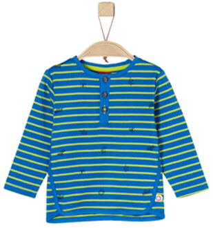 s.Oliver Boys Shirt met lange mouwen blauwe strepen - 68