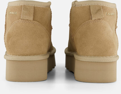 s.Oliver Plateau Gevoerde boots beige Suede - 40,41,42