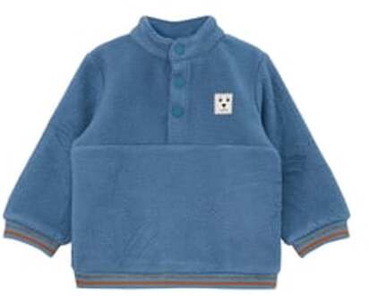 s.Oliver s. Olive r Fleece shirt blauw - 62